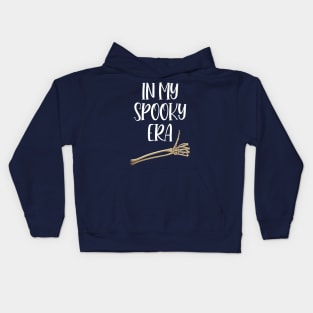 In My Spooky Era Spooky Season Retro Halloween Funny Ghost Kids Hoodie